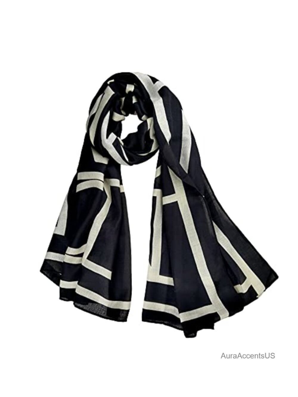 Women's Lightweight Cotton Blend Fashion Scarf Shawl